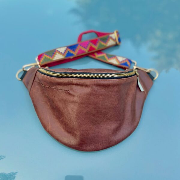 Nerka saszetka Brown leather