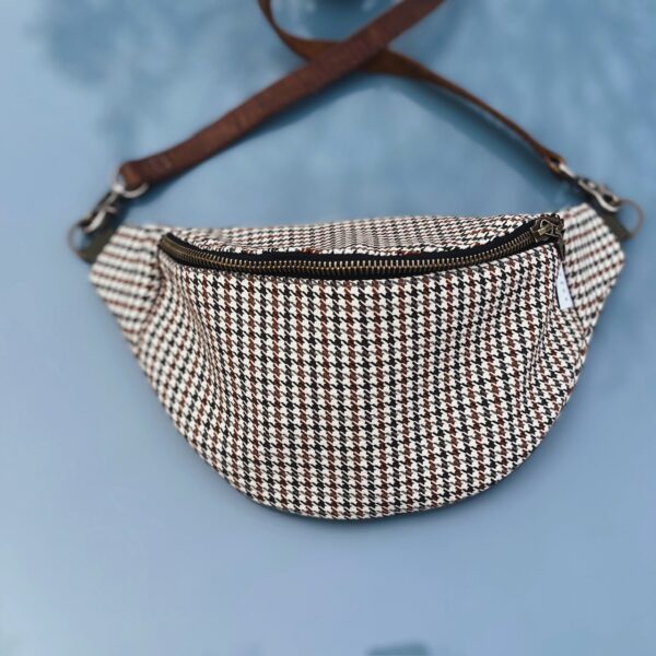 Nerka saszetka Equestrian Houndstooth