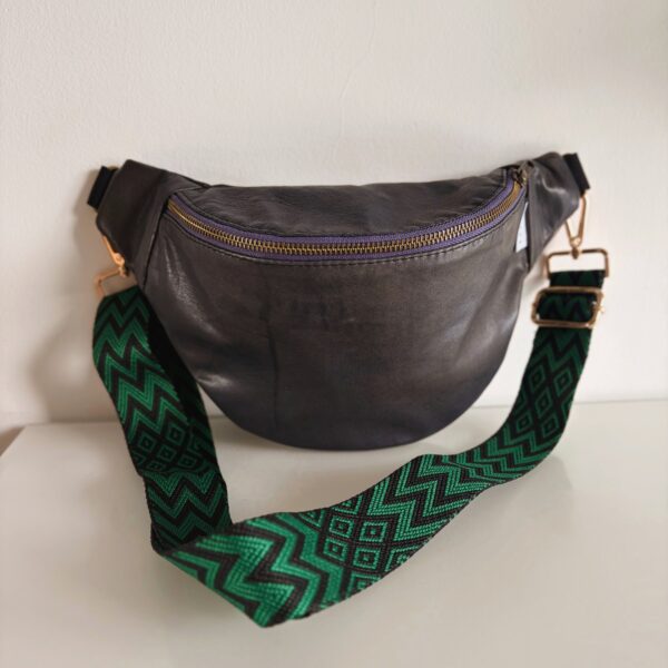 Nerka saszetka Grey lether